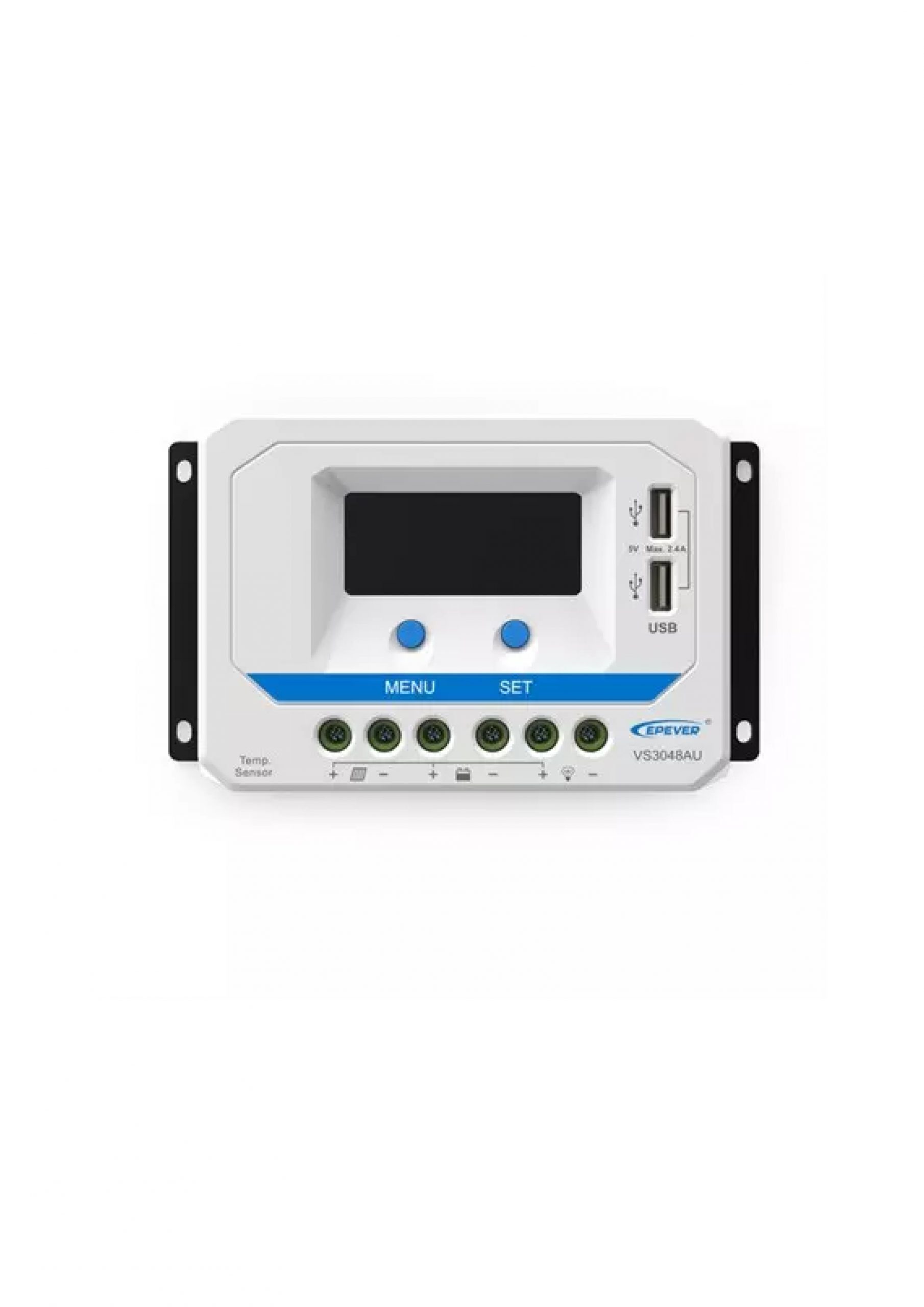 PWM solárny regulátor EPever 30A 12/24V s LCD displejom séria VS