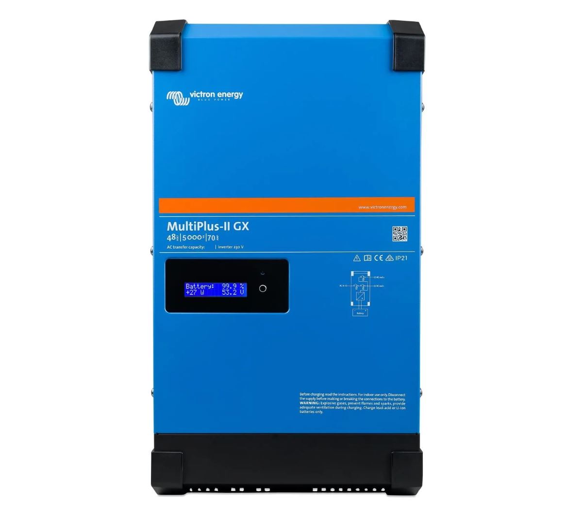 Menič/nabíjač Victron Energy MultiPlus-II GX 48V/5000VA/70A-50A